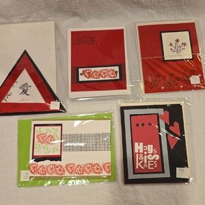 Set of Handmade Greeting Cards